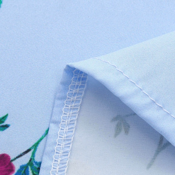 NEW Mommy and Me Blue Floral Top - Picture 6 of 8